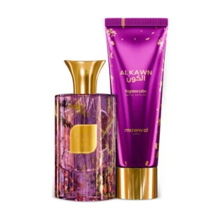 Kit Alkawn Mawwal Arabia unisex: perfume y crema hidratante corporal