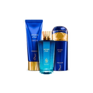 Kit Hiyam Mawwal Arabia Masculino: perfume, loción corporal y spray