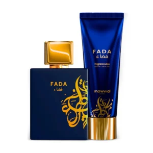 Kit Fada Mawwal Arabia Masculino: perfume y crema hidratante corporal