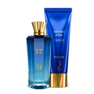Kit Hiyam Mawwal Arabia Masculino: perfume y crema hidratante corporal