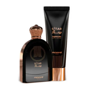 Kit Sitar Mawwal Arabia Femenino: perfume y crema hidratante corporal