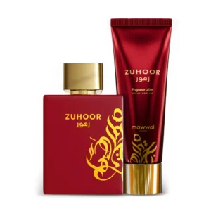 Kit Zuhoor Mawwal Arabia Femenino: perfume y crema hidratante corporal